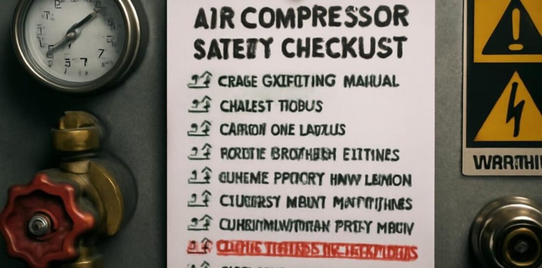 Air Compressor Safety Checklist