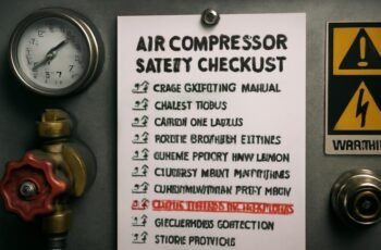 Air Compressor Safety Checklist