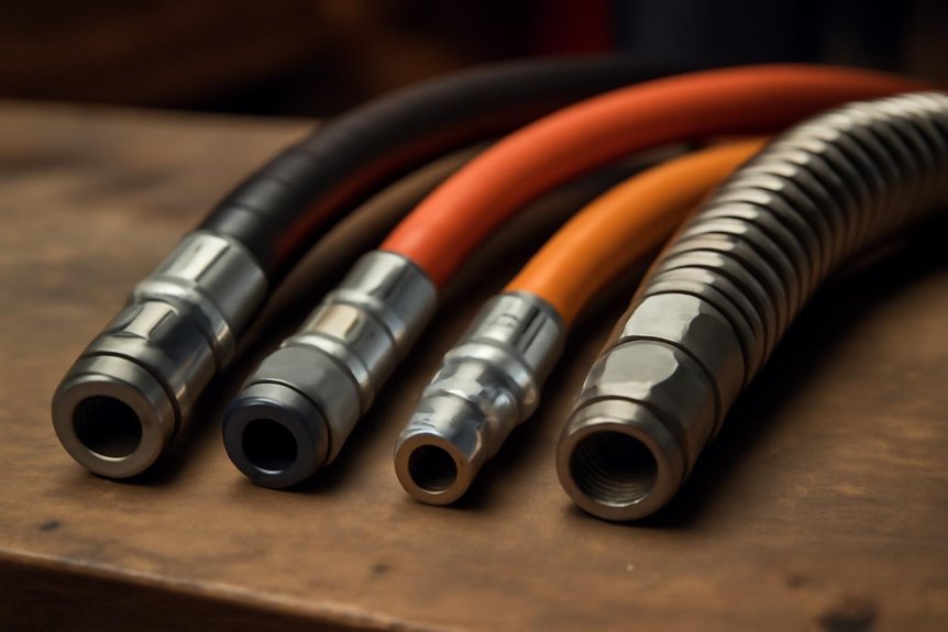 different hoses for specific tasks