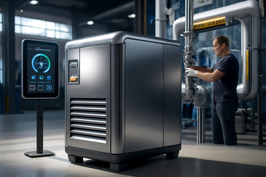 energy use in air compressors