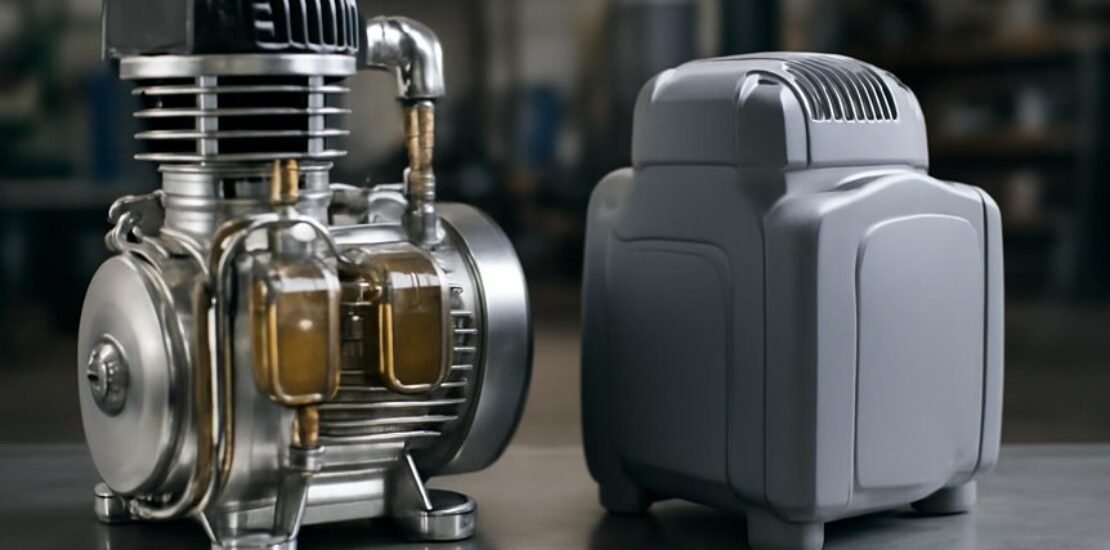 Oil Lubricated Air Compressor Vs Oil Free Air Compressor