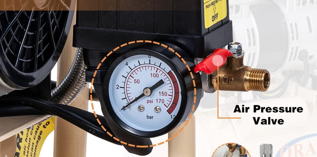 ORAZIO Air Compressor Oil Free 9 Litre Review (2026) — Silent Workshop Performer?