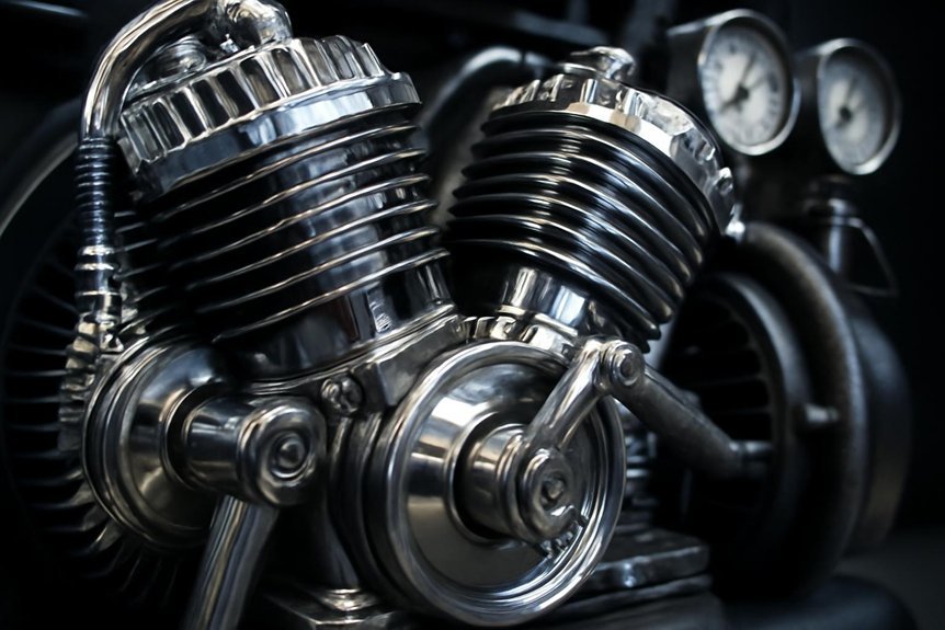 piston driven air compression cycle