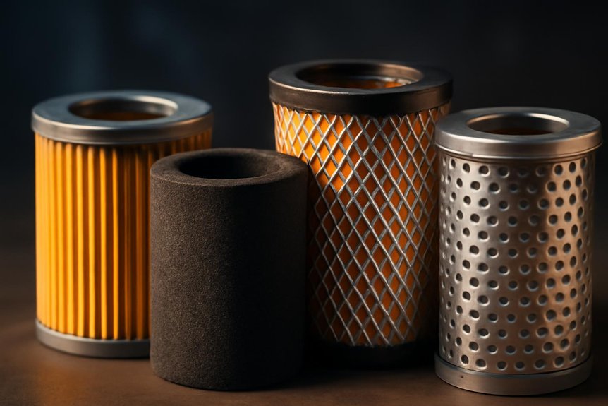 types of air compressor filters explained