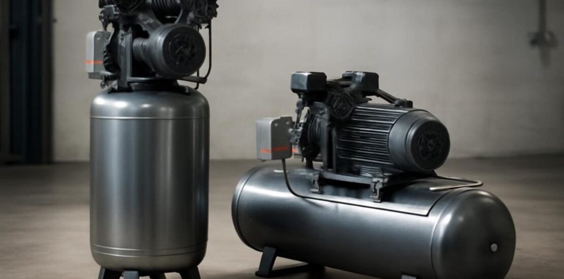Vertical Air Compressor Vs Horizontal Air Compressor