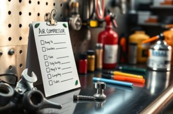 Air Compressor Maintenance Checklist