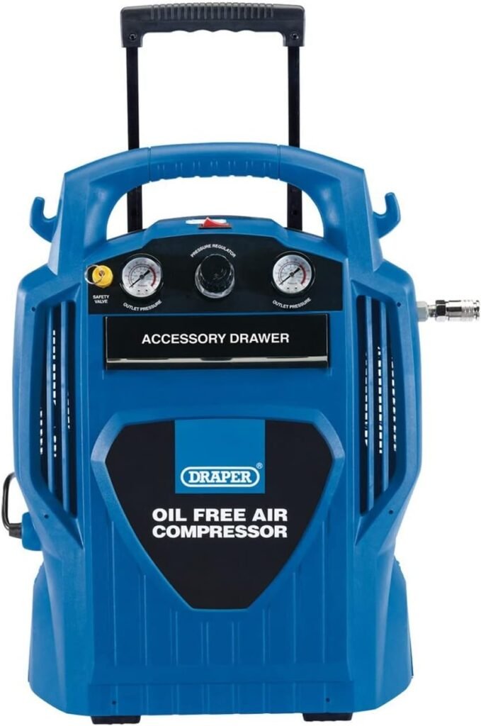 Draper 6L Oil-Free Air Compressor (1.2kW)