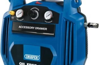 Draper 02116 6L Oil-Free Air Compressor (1.2kW)