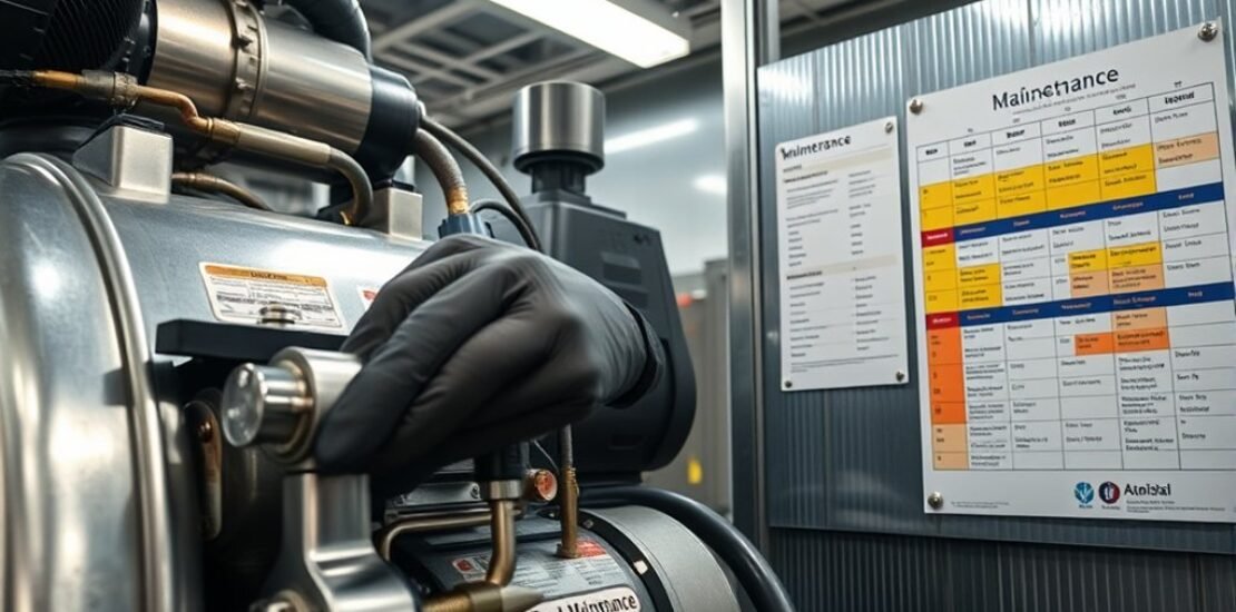 Industrial Air Compressor Maintenance Schedule