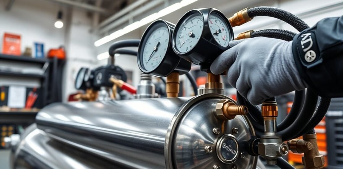 Workshop Stationary Air Compressor Maintenance Tips