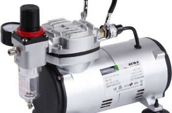 TIMBERTECH Airbrush Compressor AS18-2 Review (2026) — Best Mini Compressor for Artists?