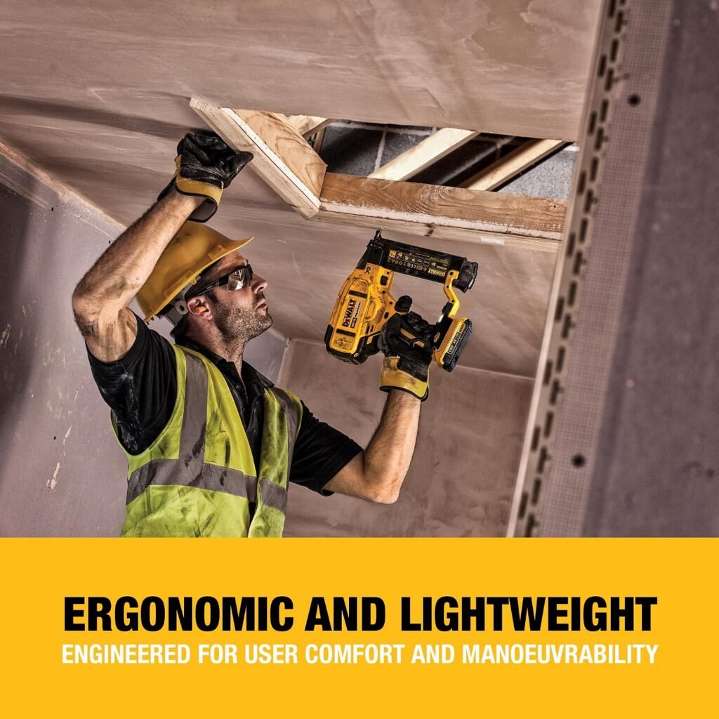 DEWALT 18V XR Brushless Gauge Second Fix Nailer, Tool Only, DCN680N-XJ