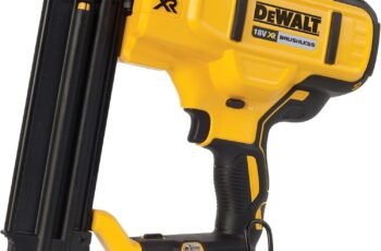 DEWALT 18V XR Brushless 18 Gauge Second Fix Nailer Review