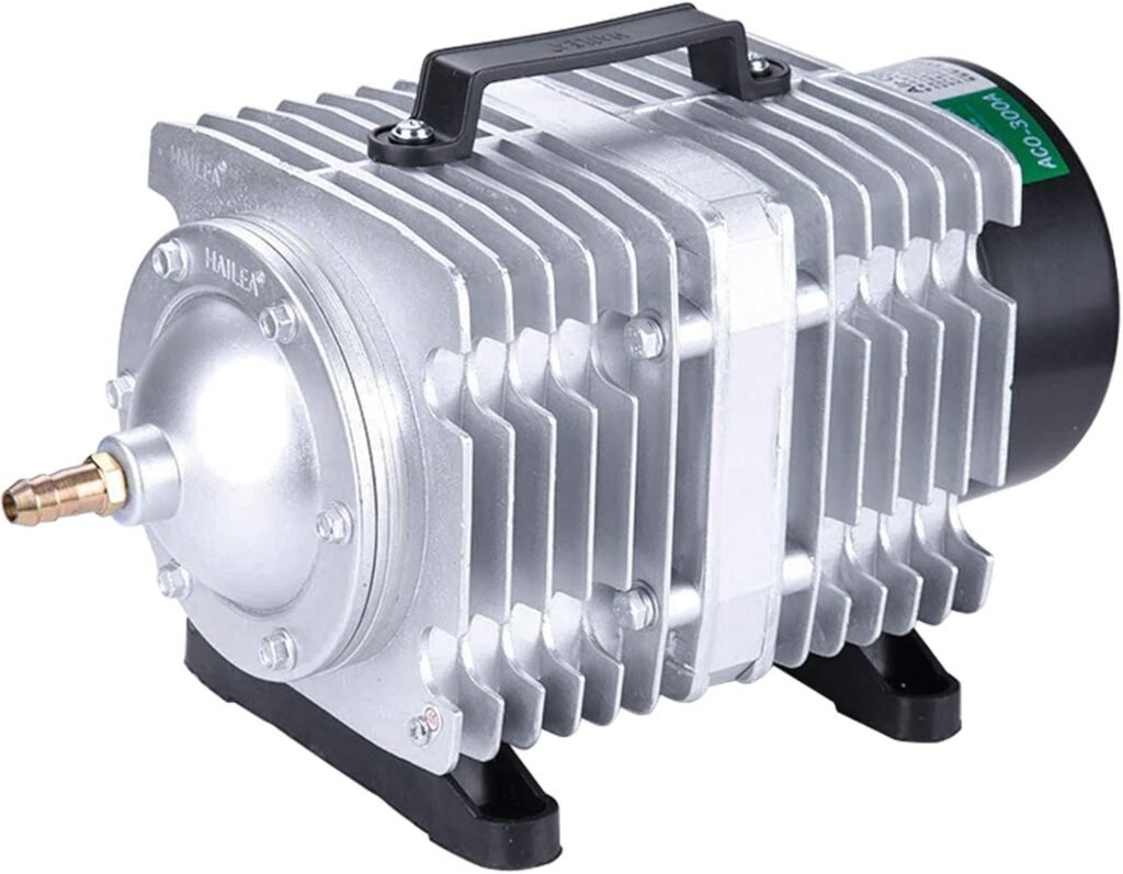 Hailea ACO-388D 80L/min 80w High Capacity Air Compressor