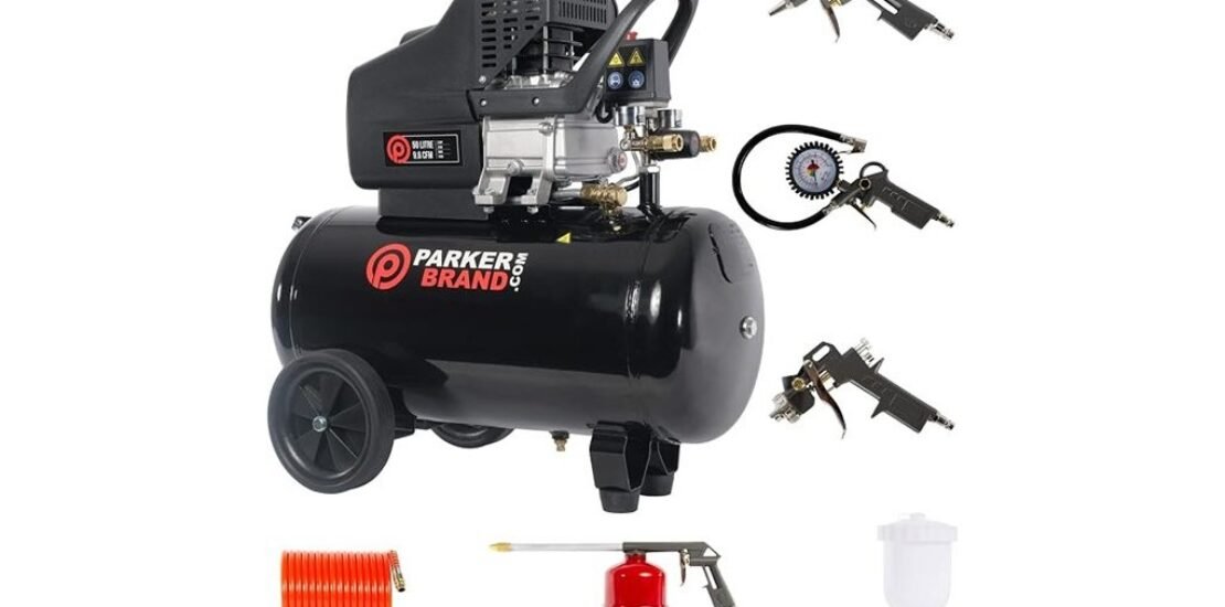50L Air Compressor & 5-Piece Tool Kit Review